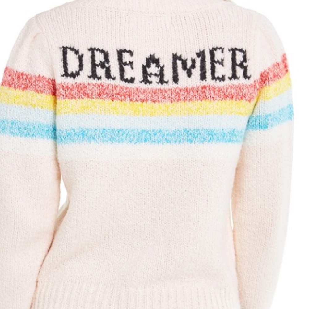 NWT WildFox Dreamer sweater long sleeves V-neck M - Picture 3 of 8